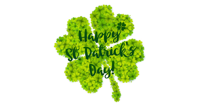 Four-leaf St. Patrick's Day